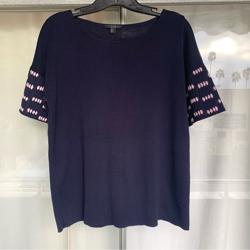 COS short sleeve top